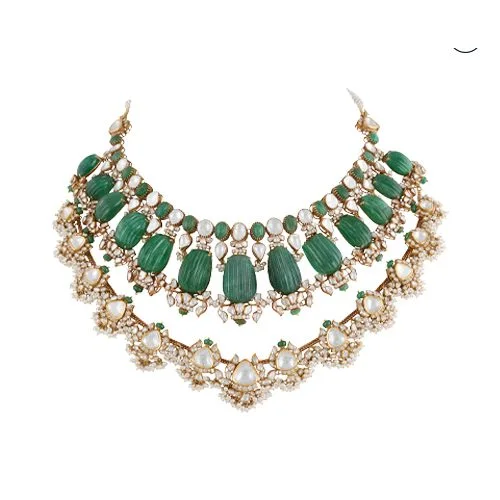 NECKLACE jewellery photo before AI catalog generation