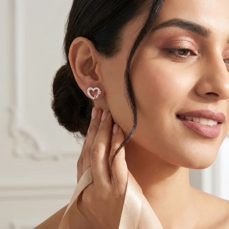 MODEL CLOSE-UP — AI jewellery photography style by JewelAI